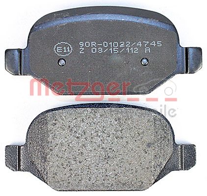 Placute frana METZGER 1170818